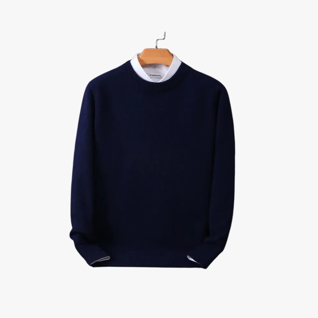 Ultra-Soft Loose-Fit Knit Sweater-HighTouch