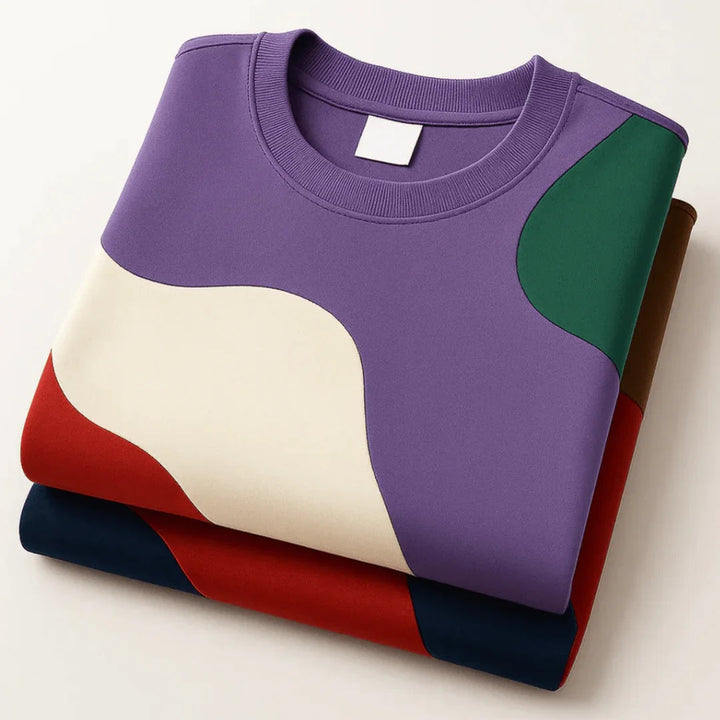 Men's Color Block T-Shirt – Casual Everyday Style