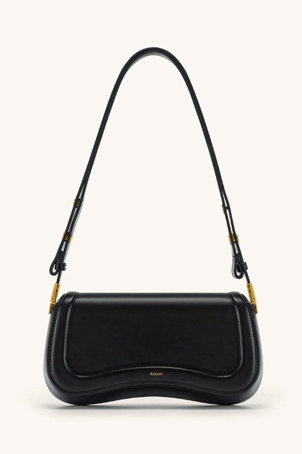 Sabine Shoulder Bag - PU Leather Sleek Buckle Design