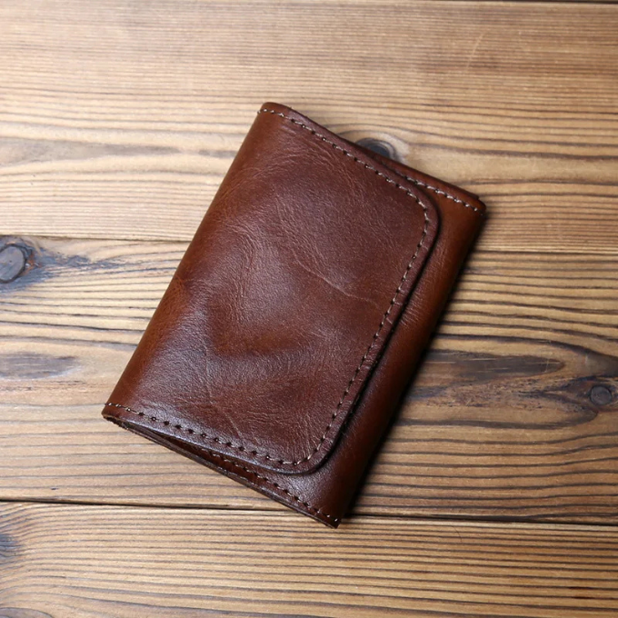 Men's Full-Grain Leather Wallet – Bison Ridge
