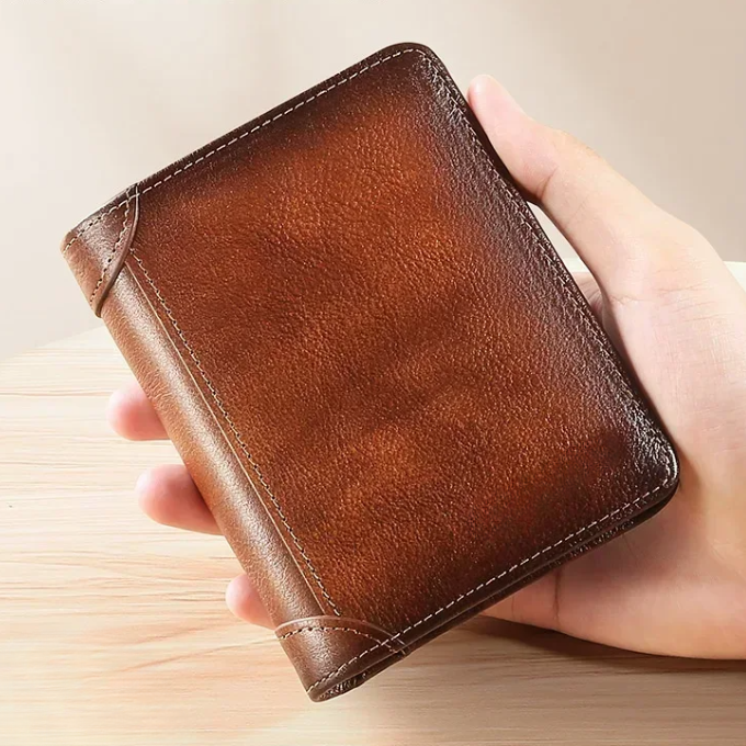 Men's Vintage Genuine Leather Wallet