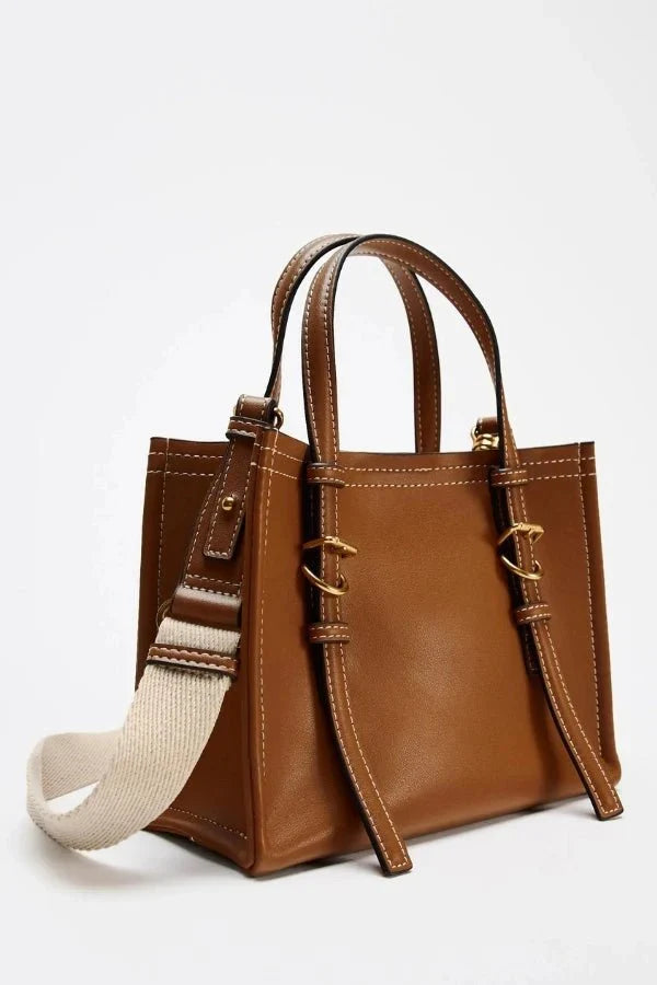 Odette Crossbody Bag - PU Leather Compact Everyday Carry