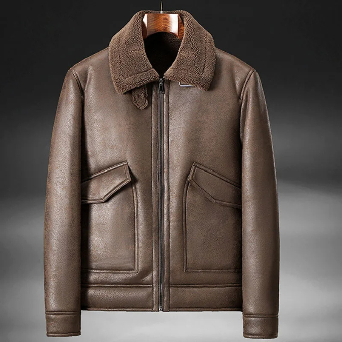 Men's Frontier Leather Coat – Classic Vintage Outerwear