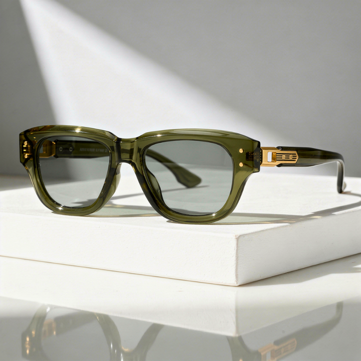 Men's Square Sunglasses with Polarised UV400