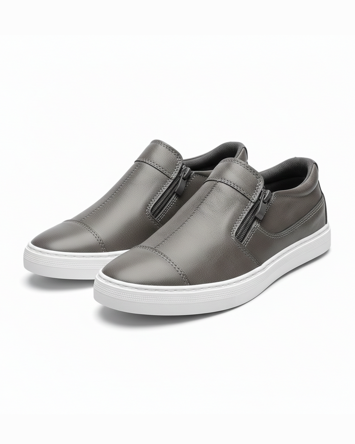 Men’s Zip Sneakers – Casual Comfort & Easy Wear