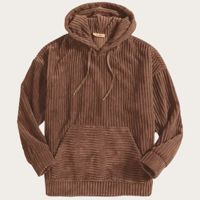 Men's Corduroy Hoodie – Soft Casual Layer