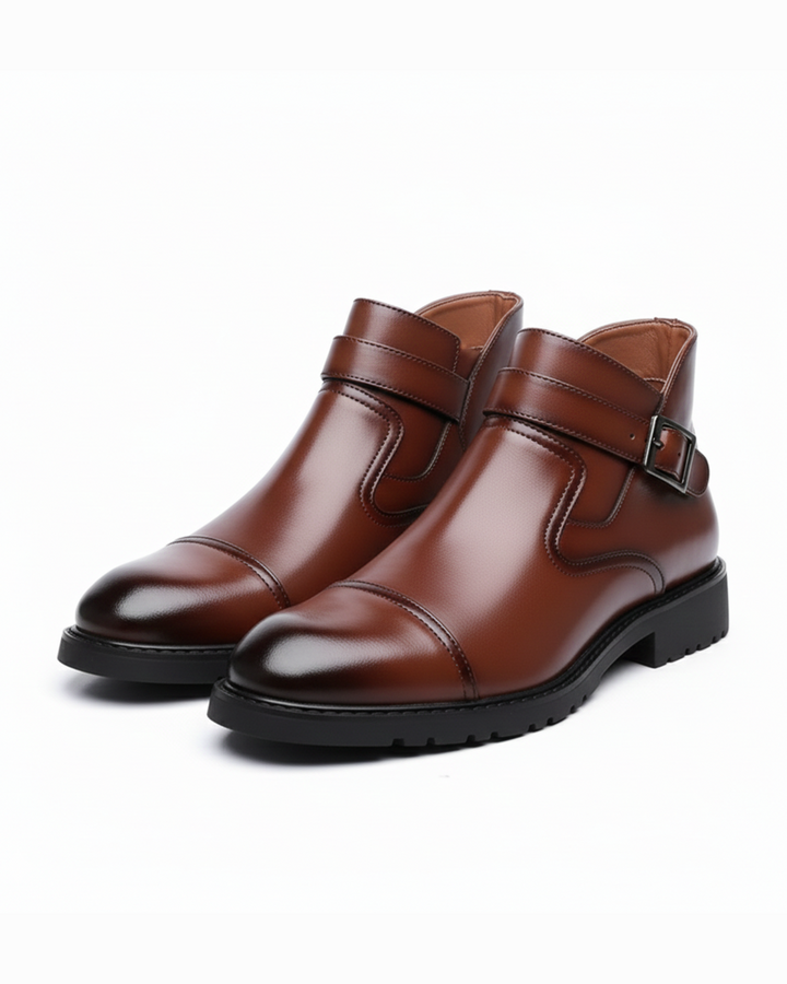 Men’s Leather Dress Boots – Smart Professional Style