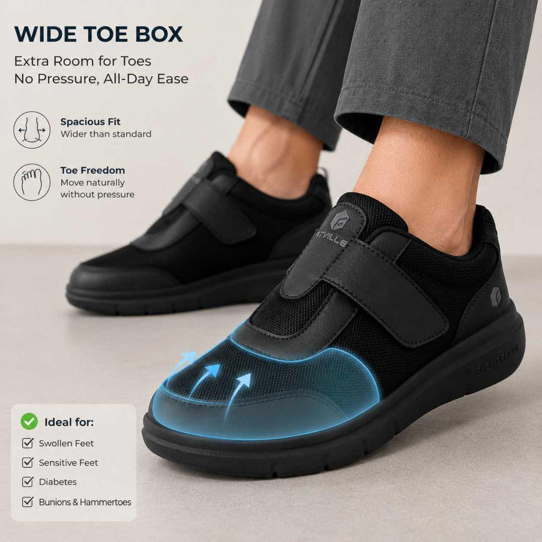 Rowan | Diabetic Orthopedic Walking Shoes