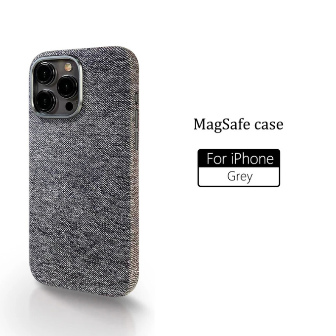 Denim MagSafe iPhone Case | Slim & Protective