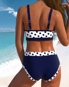 Gabrielle | Women's High Waist Retro Bikini Set