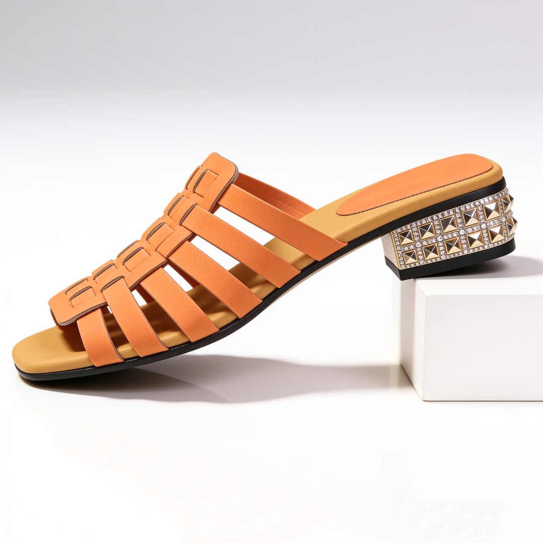 Women's Woven Slide Sandals Slip On Casual Summer Shoes