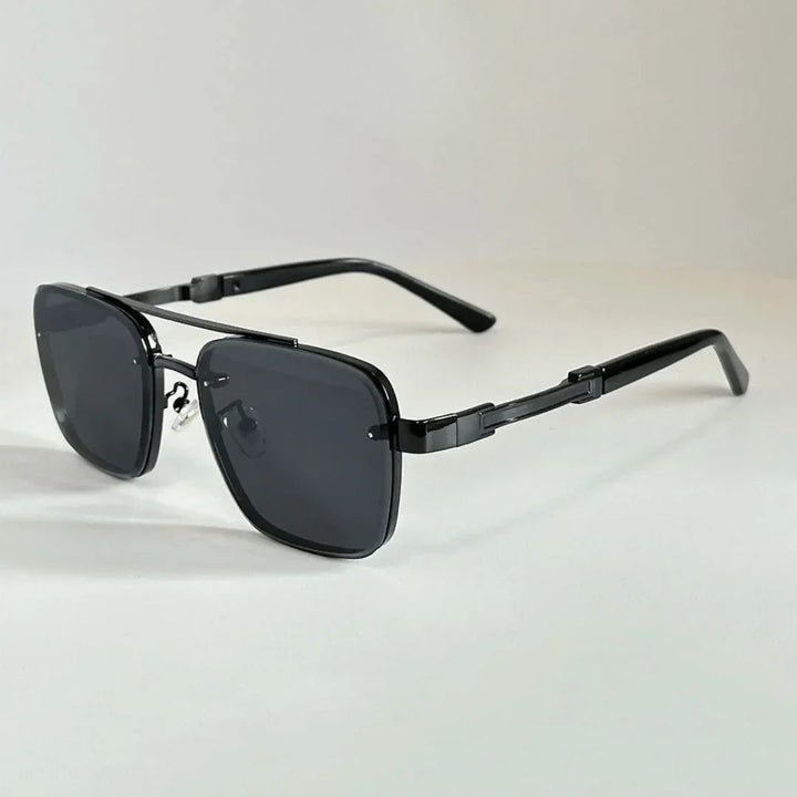 Men's Square Sunglasses – UV400 Gradient Lenses
