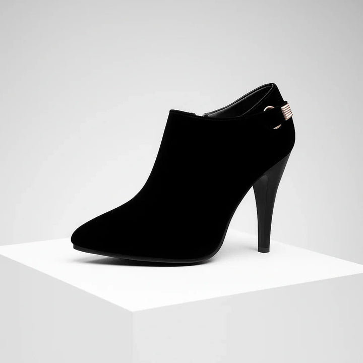 Women's Velvet Ankle Boots – Orthopedic Cushioned Support