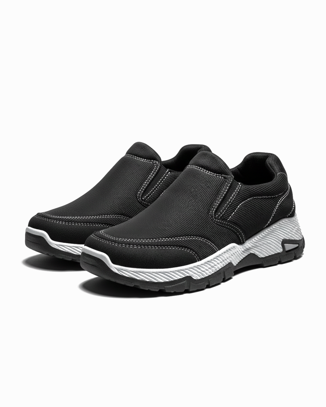 Men’s Leather Slip-On Shoes | Casual Business Loafers Flats