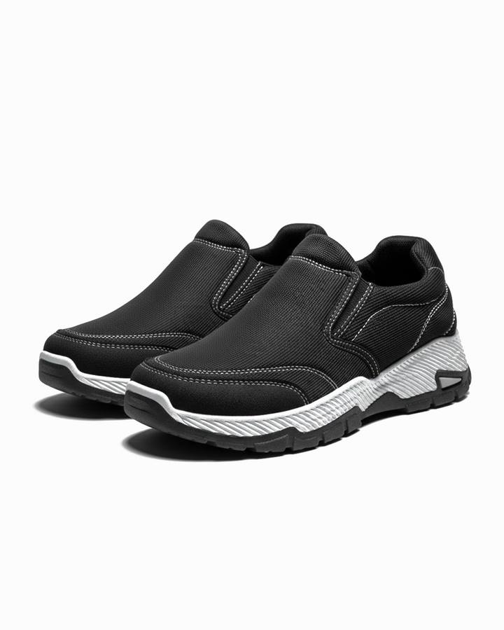 Men’s Leather Slip-On Shoes | Casual Business Loafers Flats