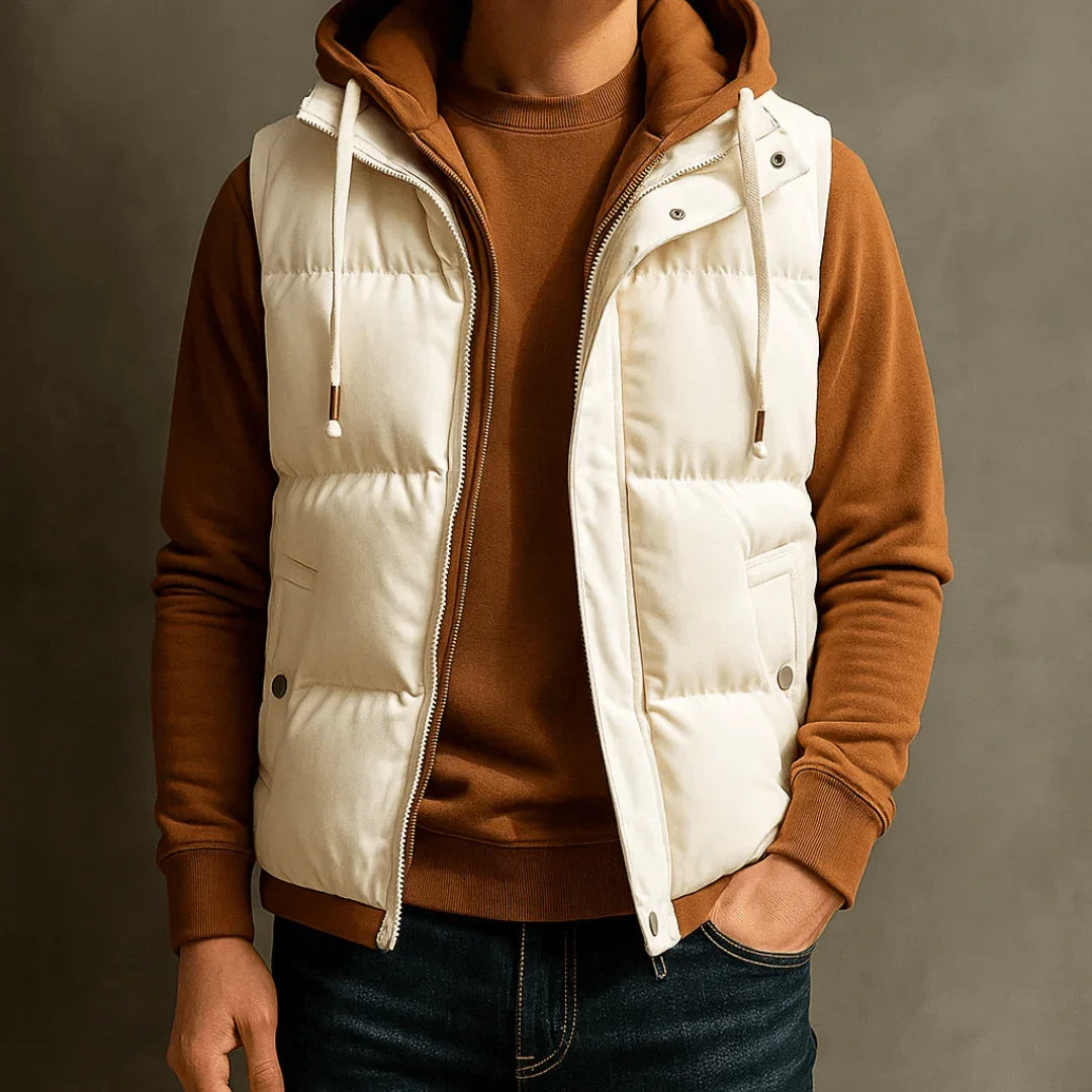 Men's Hooded Vest – Lightweight Everyday Layer
