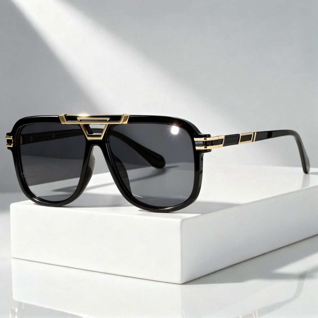 Men's UV400 Oversized Square Sunglasses – Gradient