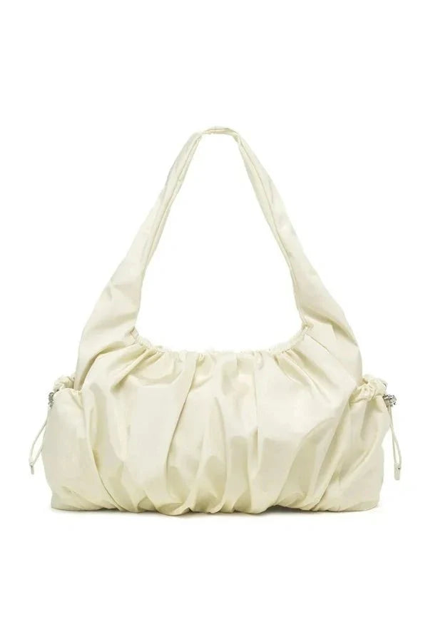 Isadora Crossbody Bag - Nylon Pleated Compact Carry