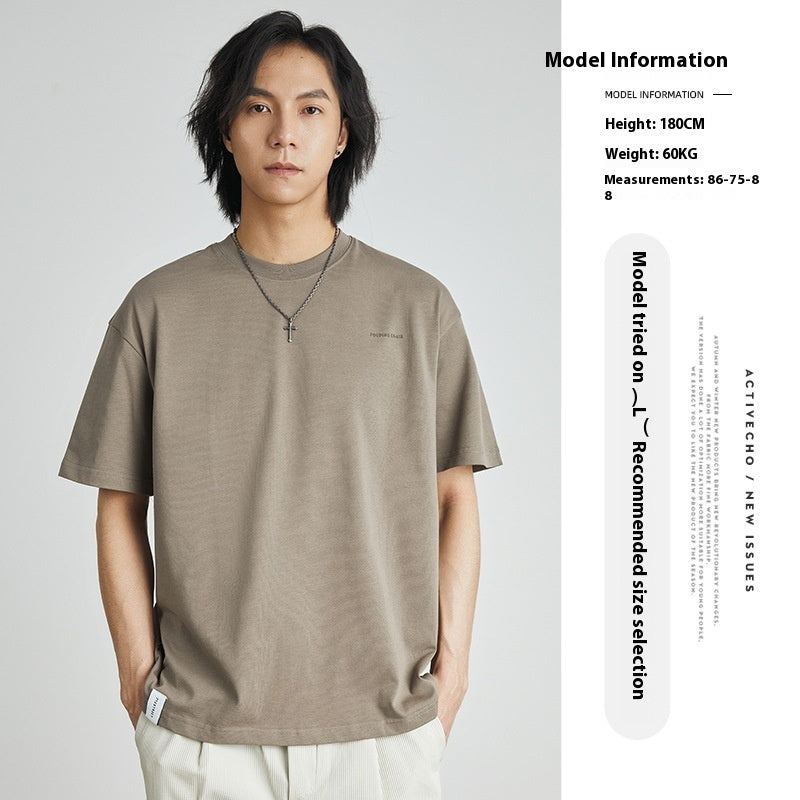 Retro T-Shirt Camping Style Printed Loose – Mountain Adventure Tee-HighTouch