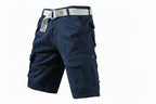Summer Cargo Shorts With Pockets Fashion Solid Short Pants-HighTouch