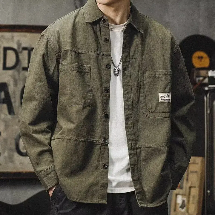 Men's Craftsman Shirt – Heavy-Duty Cotton