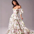 Women's Fashion Temperament Night Dew Shoulder Dress-HighTouch