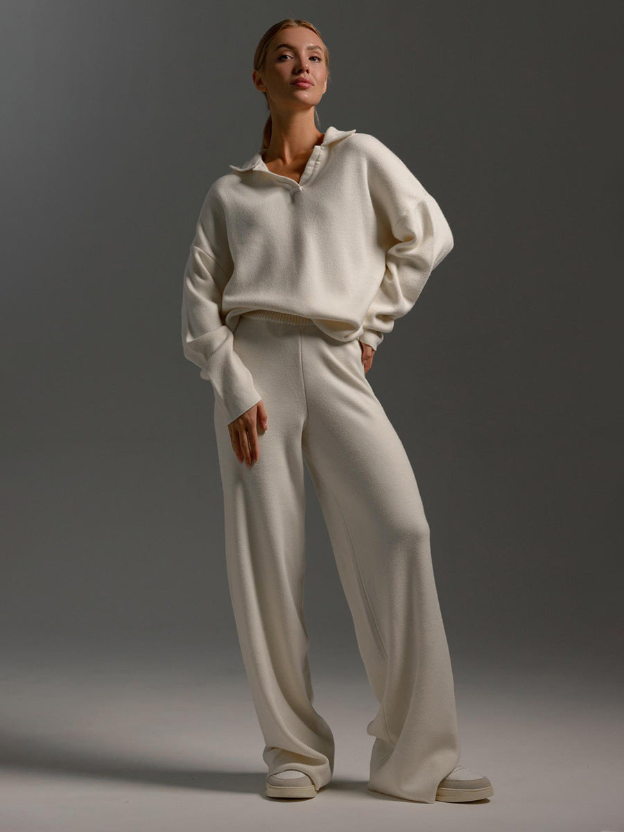 Women's Knitted Two-Piece Set-HighTouch
