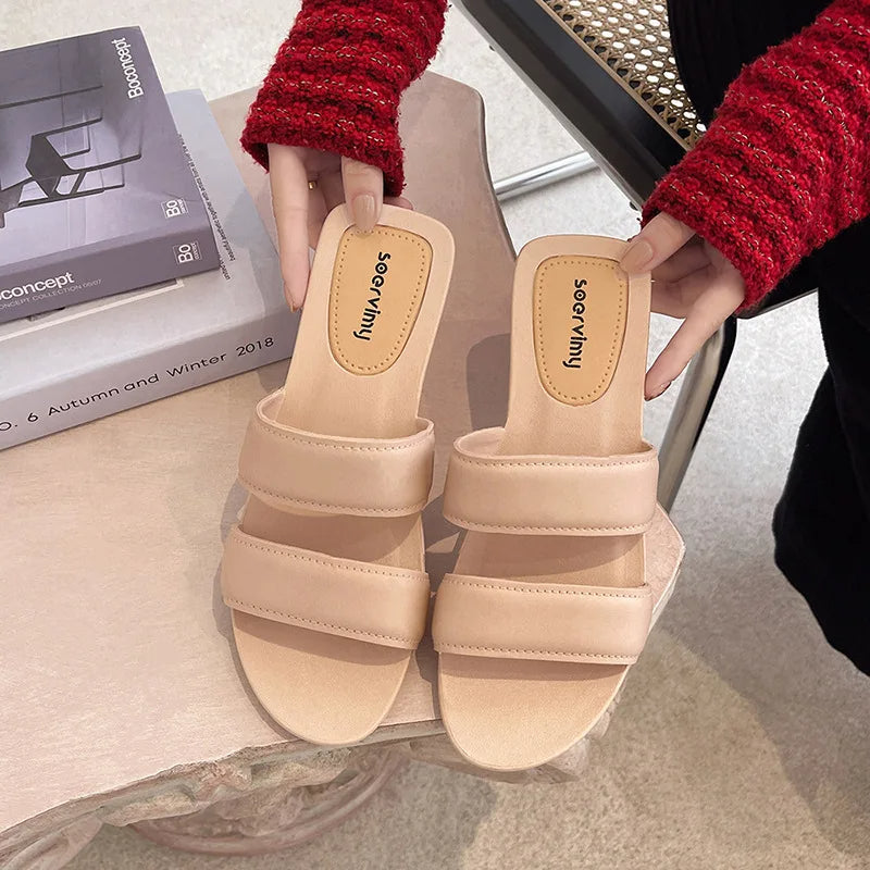 Women's Summer Anti-Slip Sandals – Korean Style Casual Slides