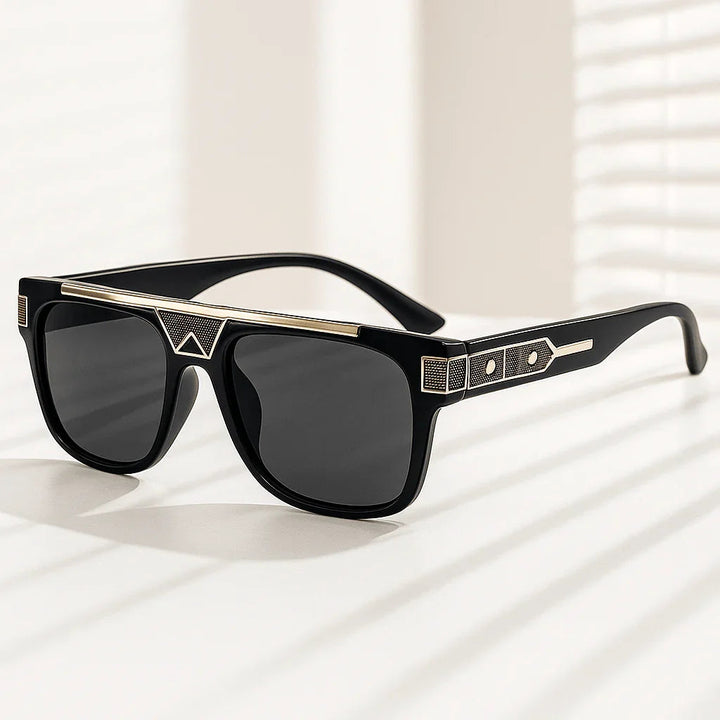 Men's UV400 Square Sunglasses – Gradient Acetate