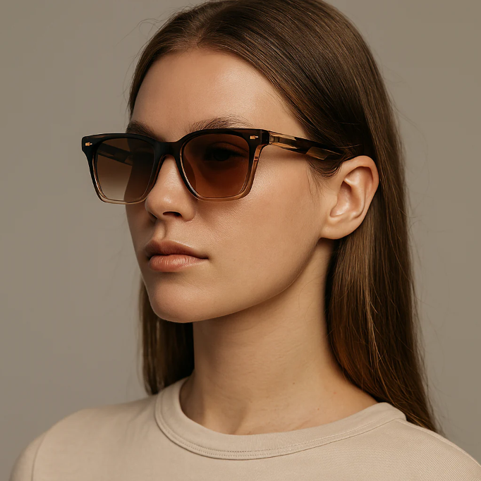 UV400 Unisex Wayfarer Sunglasses – Retro Square