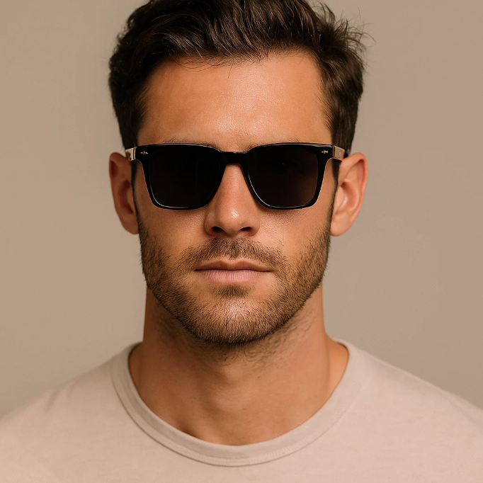 UV400 Unisex Wayfarer Sunglasses – Retro Square