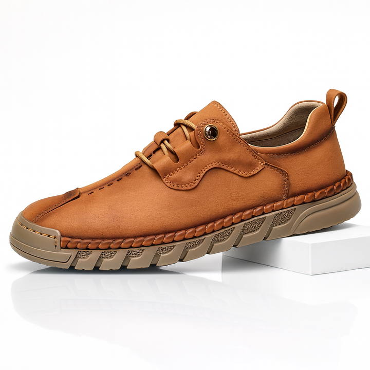 Men's Everett Leather Shoes – Cushioned Comfort
