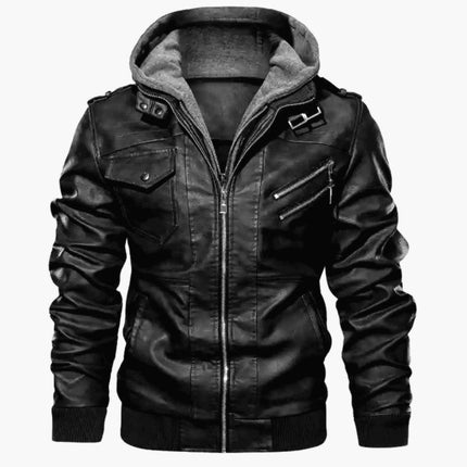 Men’s Slim-Fit Tailored Hooded Jacket – Lightweight Casual Wear
