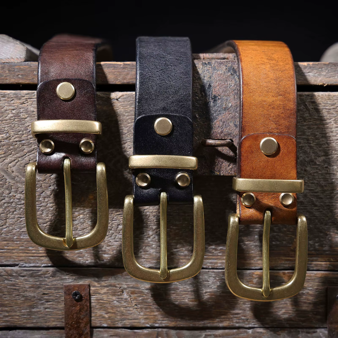Men's Full-Grain Leather Belt – Harlan