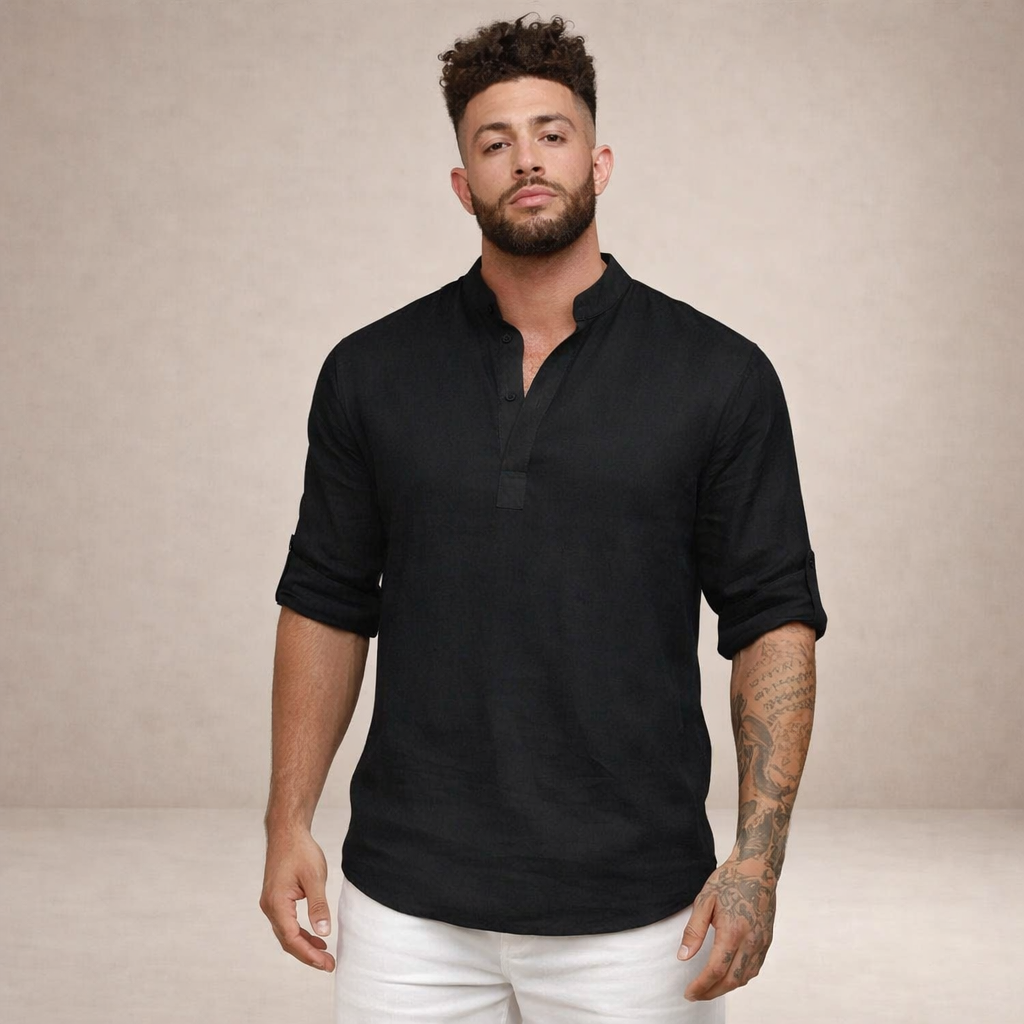 Men's White Formal Shirt - Premium Slim Fit Dress Shirt