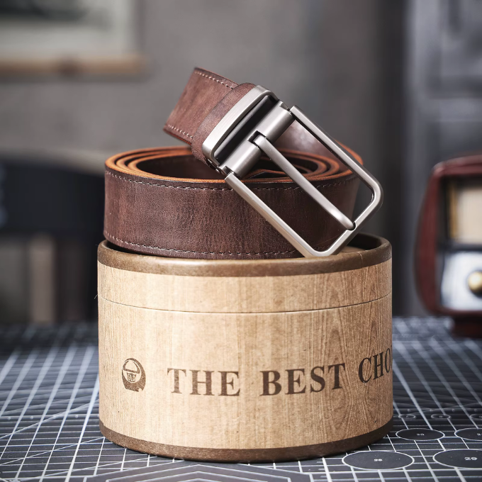Men's Full-Grain Leather Belt – Buckhorn