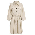 Cotton & Linen Dress – Breathable Natural Fiber Essential-HighTouch