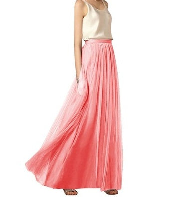 Women Maxi Long Skirt-HighTouch