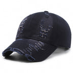 Street Hole Vintage Baseball Cap – Men's Washed Cowboy-HighTouch