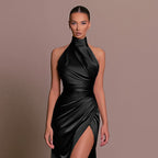 Wedding Guest Dress with Slit-HighTouch