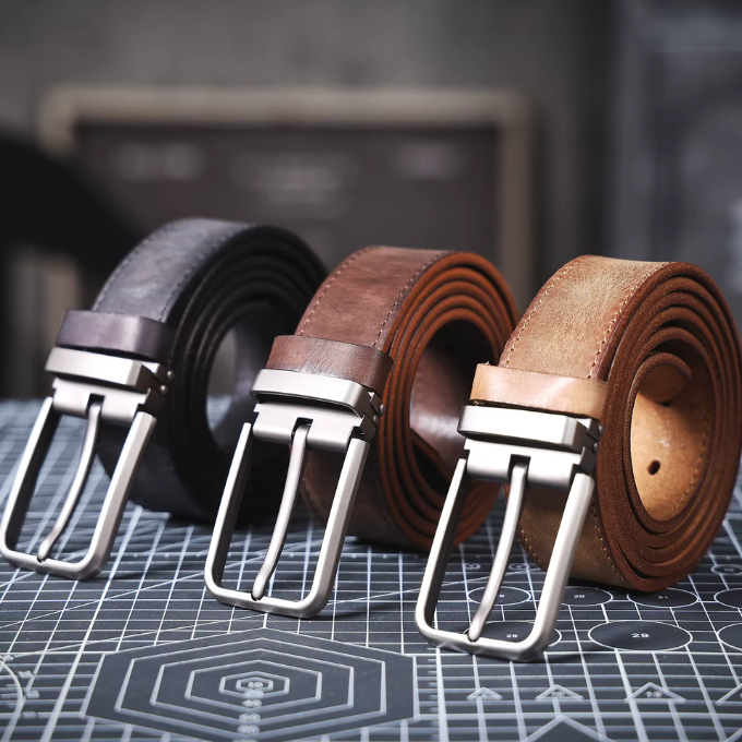 Men's Full-Grain Leather Belt – Buckhorn