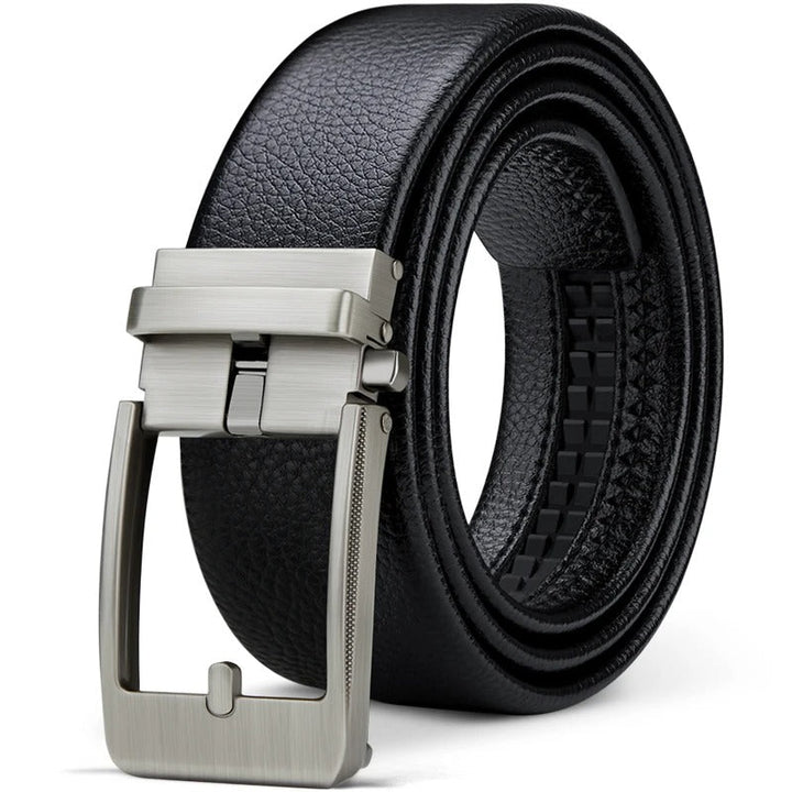 Men's 100% Cowhide Leather Belt | Durable Buckle