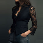 Elegant Designer-Style Blazer – Fashionable Sexy Women's Top-HighTouch