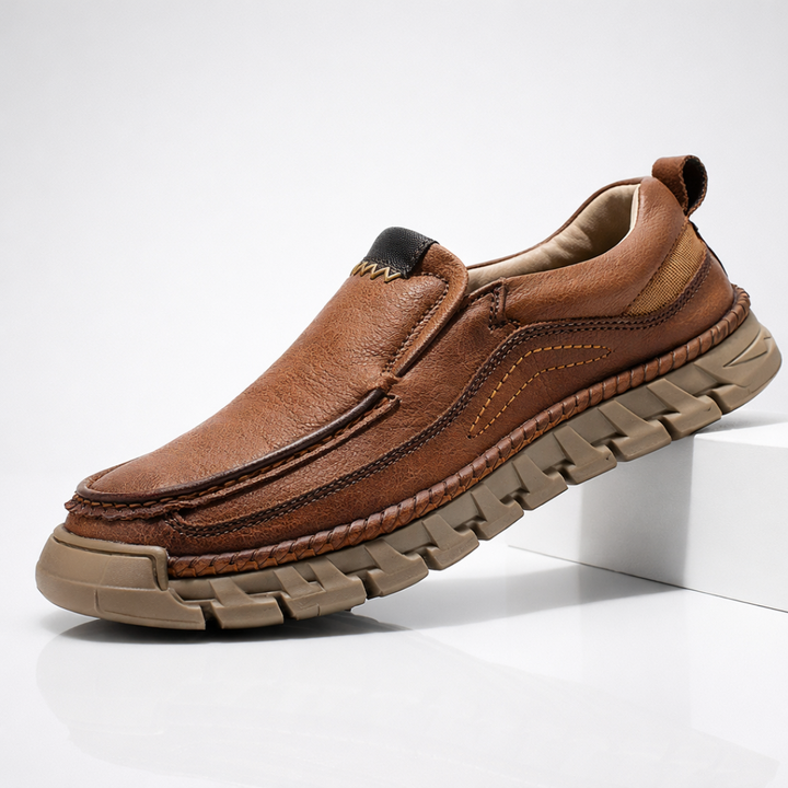 Men's Jetta Leather Loafers – Orthopedic Cushioned Shoes
