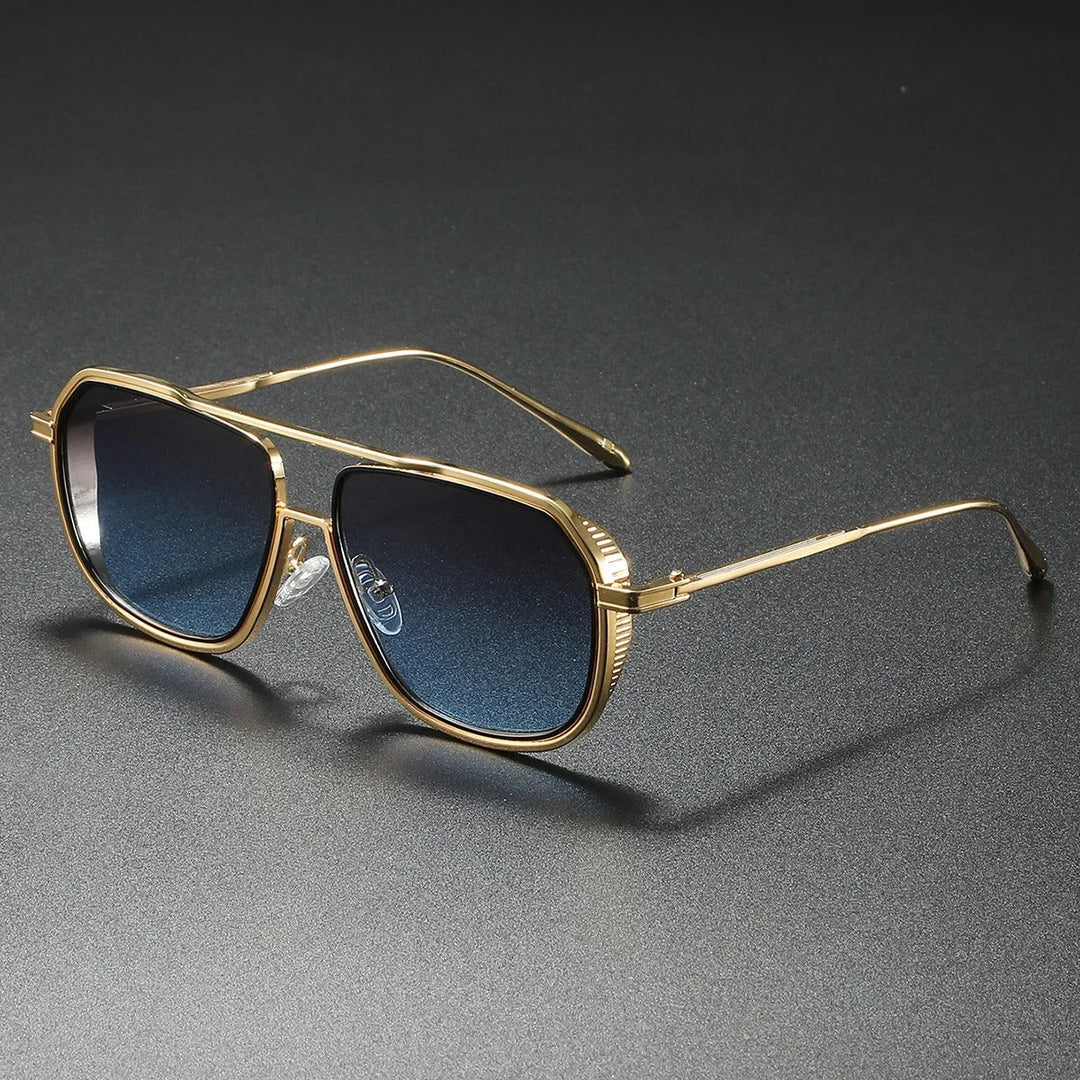 Men's Aviator Sunglasses – Lightweight Alloy Frame