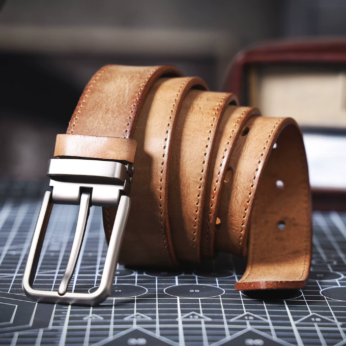 Men's Full-Grain Leather Belt – Buckhorn