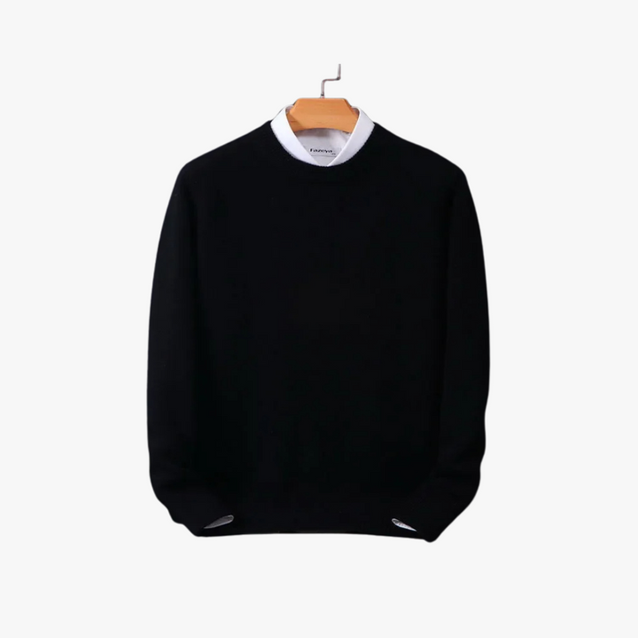 Ultra-Soft Loose-Fit Knit Sweater-HighTouch