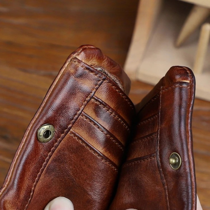 Men's Full-Grain Leather Wallet – Ashmoor