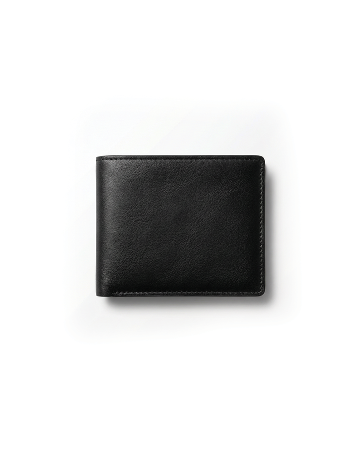 Men's Slim Leather Zip Wallet | RFID Blocking Minimalist Card Holder