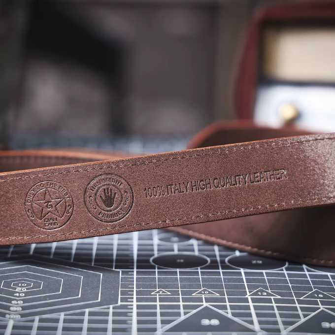 Men's Full-Grain Leather Belt – Buckhorn